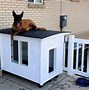 Image result for DIY Slanted Roof Dog House