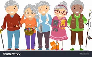 Image result for Cute Cartoon Senior Citizens