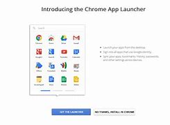 Image result for Install Chrome App Launcher
