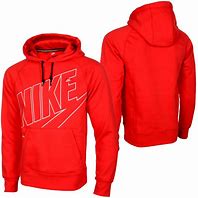 Image result for Nike Hoodie Red White Black