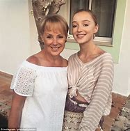 Image result for Phoebe Dynevor and Mother