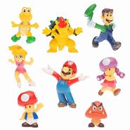 Image result for Super Mario Figurines Set