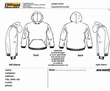 Image result for Hoodie Jacket Template