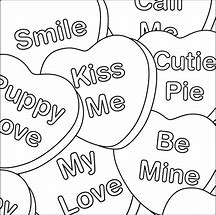 Image result for Valentine Heart Coloring Pages