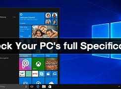 Image result for My PC Specs Windows 10