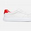 Image result for Plain White Leather Sneakers