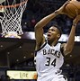 Image result for Antetokounmpo Dunk