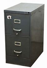 Image result for metal filing cabinet