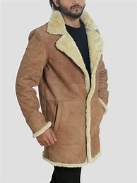 Image result for Genuine Shearling Coat
