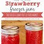 Image result for Strawberry Freezer Jam