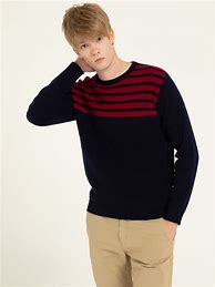 Image result for Red Round Neck Sweater