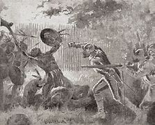 Image result for Pequot Indian Massacre