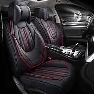 Image result for Stoneway 1PC Universal Car Seat Cover, PU Leather Cushion Waterproof Mat Breathable Luxury Pad, 5 Color, For Four Season