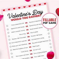 Image result for Would You Rather Valentine Questions