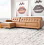 Image result for Leather Small Sectional Sofa