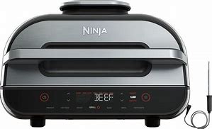 Image result for Ninja Foodi XL 5-In-1 Indoor Grill With 4-Quart Air Fryer, Roast, Bake, Dehydrate, BG500A