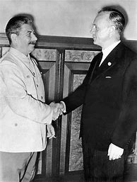 Image result for USSR and Germany Sign Non-Aggression Pact