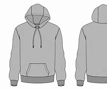 Image result for Grey Hoodie Front and Back Template