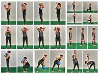 Image result for Kettlebell Workout Chart