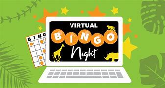 Image result for virtual bingo night clipart