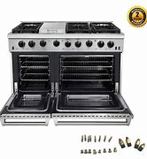 Image result for 36 Inch Double Oven Electric Range