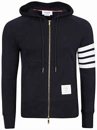 Image result for thom browne navy hoodie