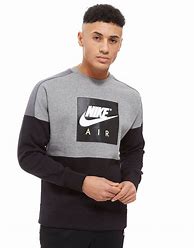 Image result for Grey Nike Crew Neck Sweatshirt