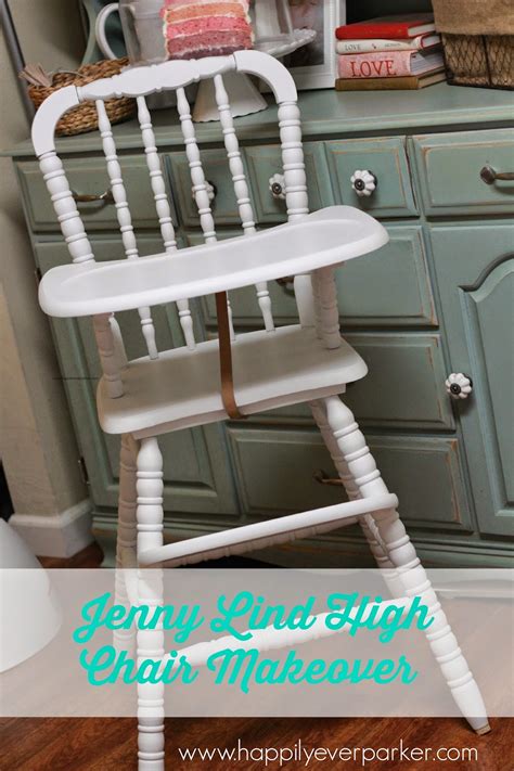 1980s Jenny Lind High Chair Makeover   Happily Ever Parker