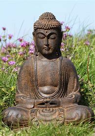 Image result for Garden Standing Budda Statue