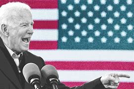Image result for Biden with Flag