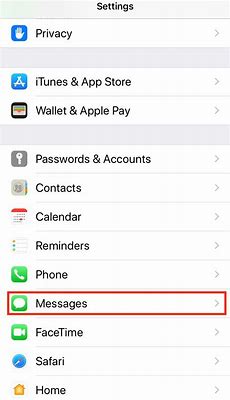 Enabling iMessage on iPhone