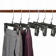 Image result for Skirt Hangers with Rubber Grip