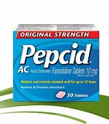 Image result for Pepcid AC Maximum Strength For Heartburn Prevention & Relief - 25 Ct