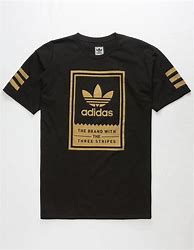 Image result for Adidas T-Shirt with Gold Metallic