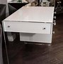 Image result for White Lacquer Desk High Gloss