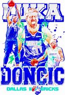 Image result for Luka Doncic Crossing Paul George Wallpaper