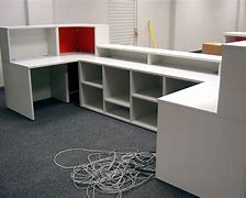 Image result for Reception Desk Storage