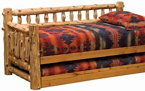 Image result for Rustic Daybeds with Trundle