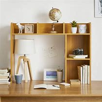 Image result for Office Desk with Shelves On Top
