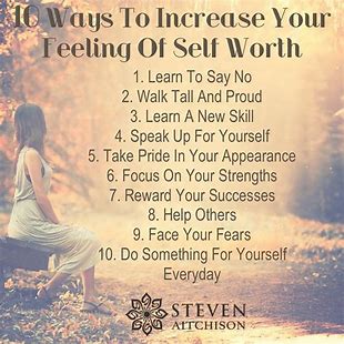 Image result for creating self worth