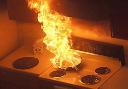 Image result for Stove On Fire