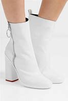 Image result for White Leather Boots