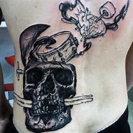 Image result for Skull Drum Tattoo