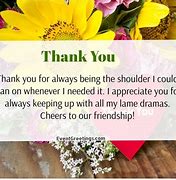 Image result for Thank You Friend Quotes