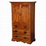 Image result for Wood Armoire