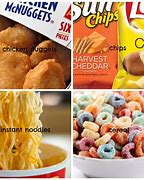 Image result for Ultra Processed Food Examples