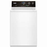 Image result for Top Load Commercial Grade Residential MVWP575GW 27" Washer With Front Load MEDP575GW 27" Electric Dryer Commercial Laundry Pair In
