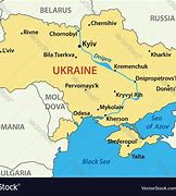 Image result for Map of Ukraine with Political Divides