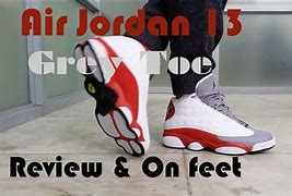 Image result for Air Jordan 13 On Feet