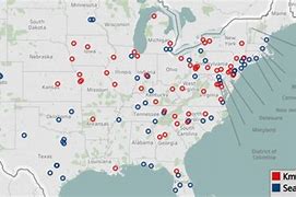 Image result for Map of Closing Sears Store Locations